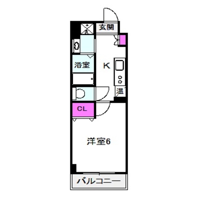 みおつくし今市IIの間取り