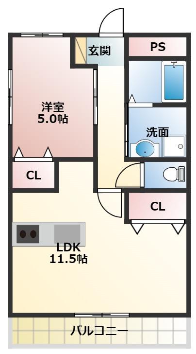 アゼリア大岩の間取り