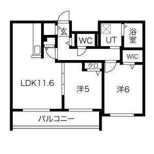 エナグランツ山鼻公園の間取り