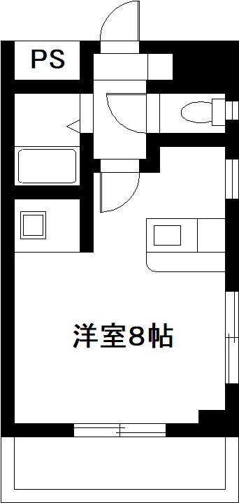 エスポワール鶴島の間取り