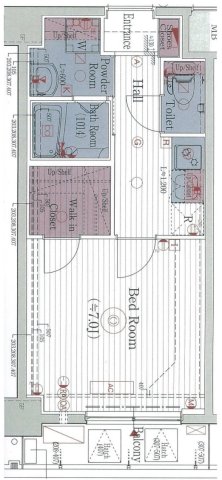 エステムプラザ蒲田TAKARABUNEの間取り