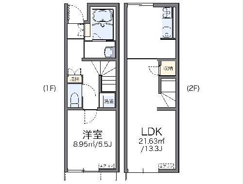 レオネクスト三島の間取り