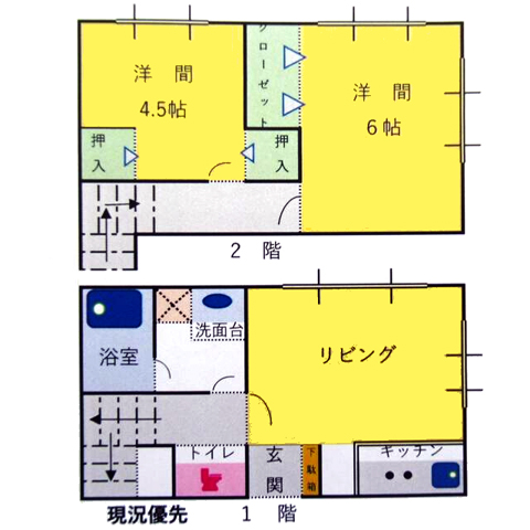 プレステージ21東原の間取り