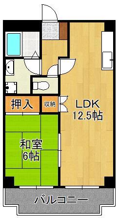 クレベール青山の間取り