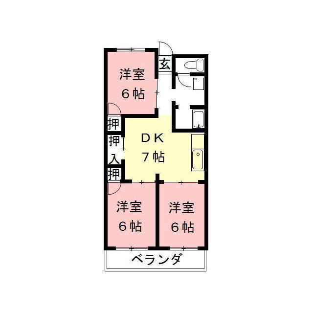 ＧＫＴ７５９の間取り