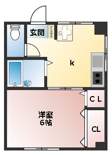 高城ビルの間取り