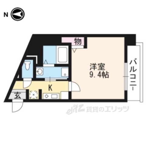 ファービースコート東野の間取り