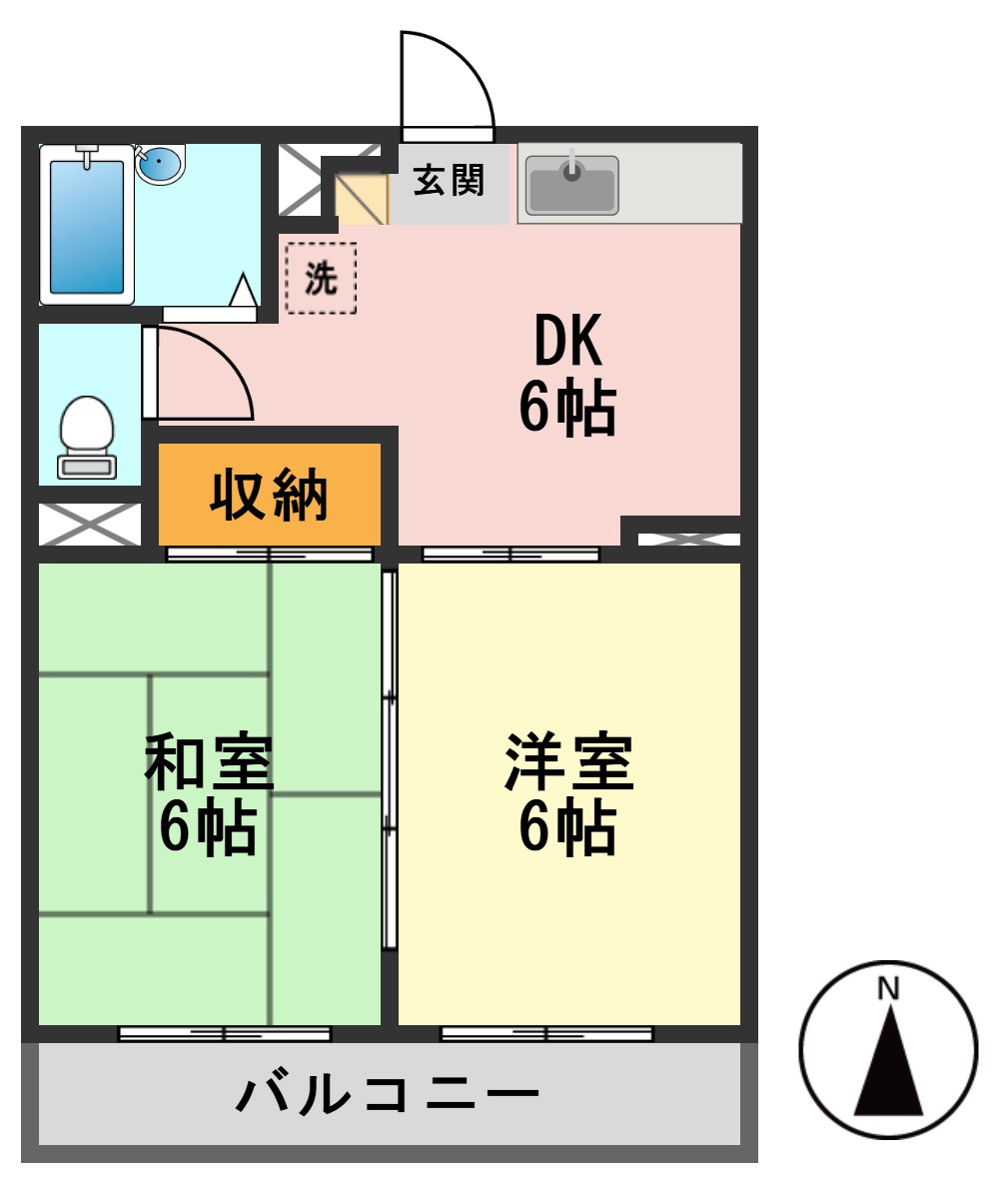 パストラールHARAの間取り