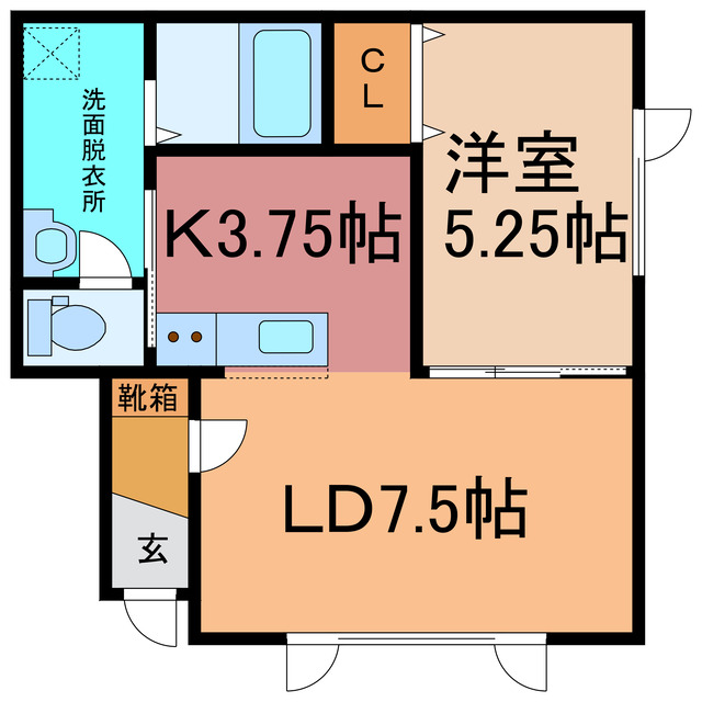 シュエット23の間取り