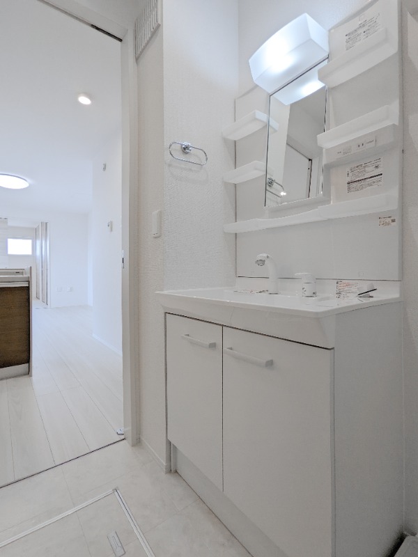 洗面設備　図面と現状に相違がある場合には現状を優先