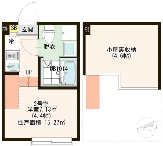フルーリ六町の間取り