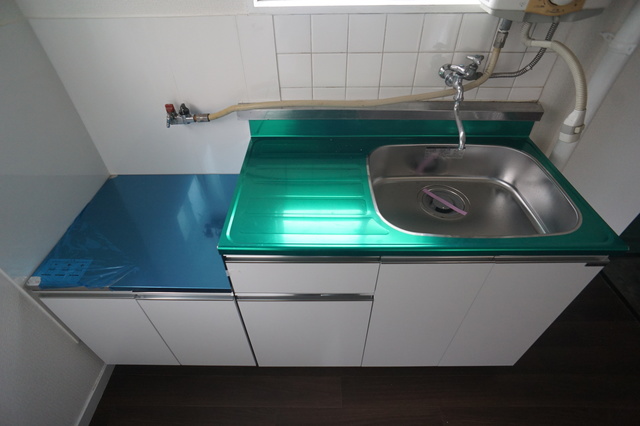 キッチン　自炊派には便利なガスコンロ設置可能キッチンです♪