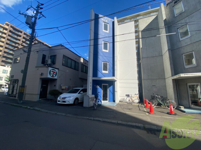 建物外観　札幌市南４条東「アンシャンテ南４条」