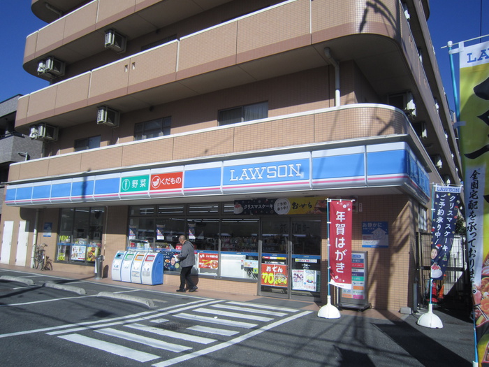 コンビニ　ローソン塚越店（コンビニ）まで188m