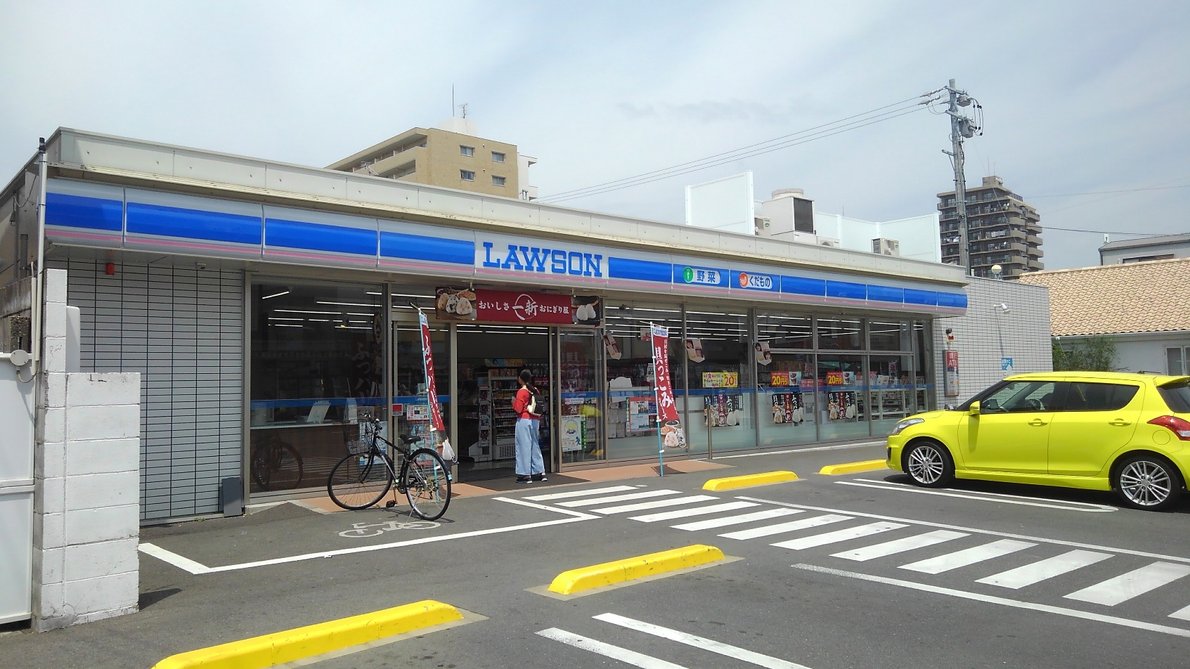 コンビニ　ローソン　浜松元目町店（コンビニ）まで200m