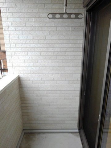 バルコニー　広々としたバルコニーです