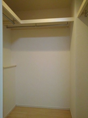収納　たっぷりとした収納スペースです
