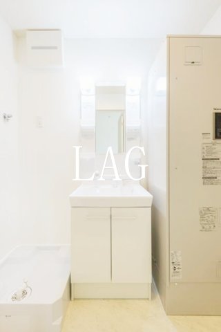 洗面設備　洗面台です。