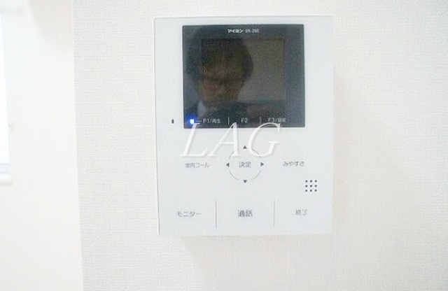 セキュリティ　モニター付インターフォンです。