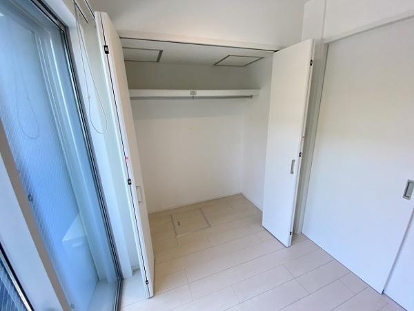 収納　クローゼット！