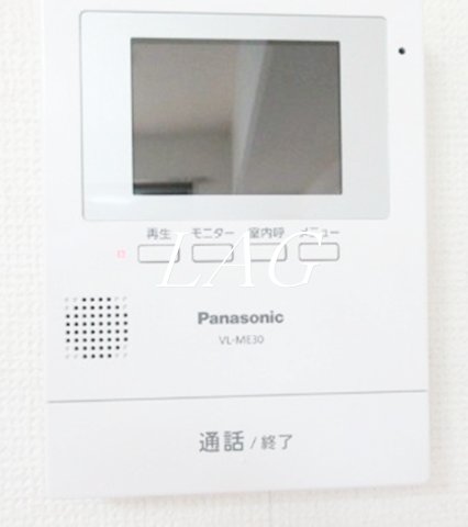 セキュリティ　モニター付きインターホンです。
