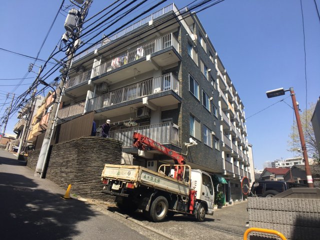 建物外観　四谷グリーンマンション