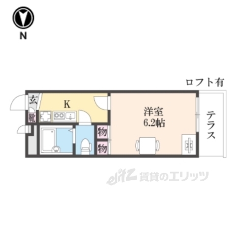 レオパレスAvancerの間取り写真