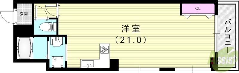 MAISON KOUMUの間取り写真