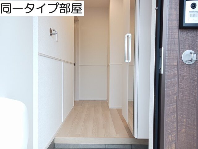 富山地鉄本線 東新庄駅 徒歩13分 2階建 新築の玄関写真