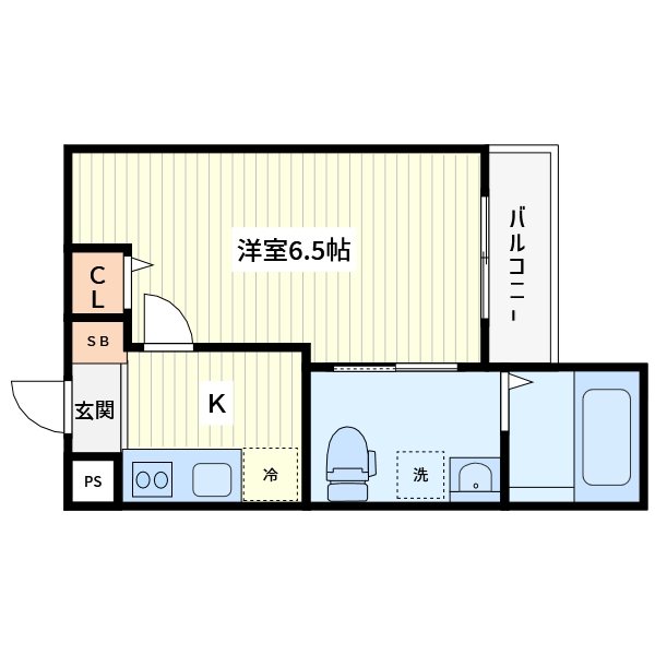 ＪＲ京浜東北線 西川口駅 徒歩8分 3階建 築5年の間取り写真