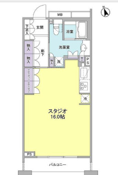 東京メトロ有楽町線 新富町駅 徒歩4分 11階建 築20年の間取り写真