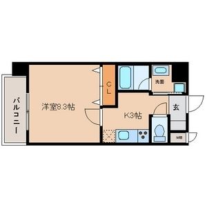 ラ ベル ヴィーの間取り写真