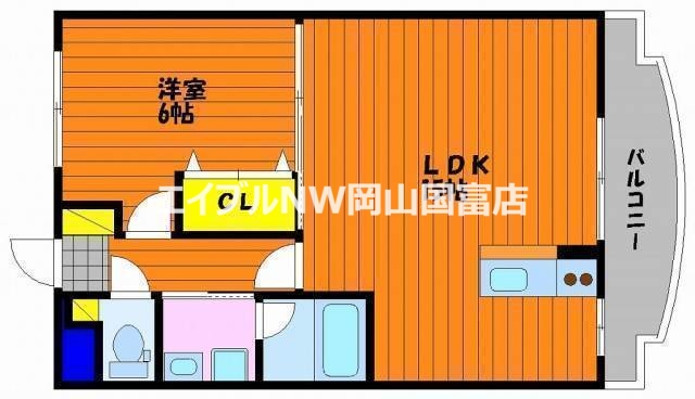 ローレルコート西川原の間取り写真