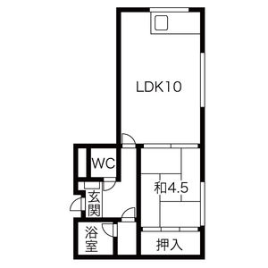 ロイヤルパーク８５９の間取り