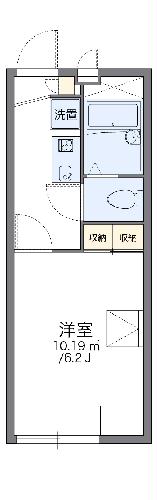 レオパレスブレッシングの間取り