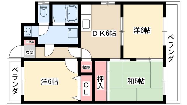 メゾン青山の間取り