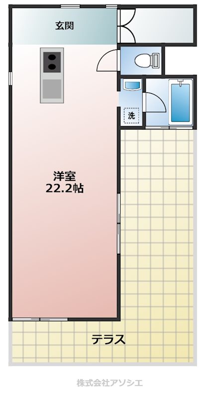 APARTMENT　CLOUDの間取り