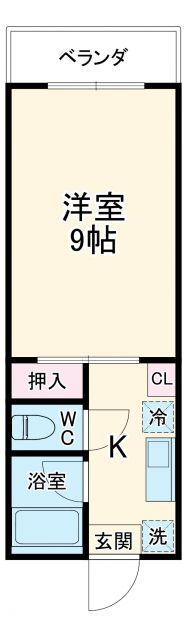 愛知県刈谷市板倉町３（アパート）の賃貸物件の間取り