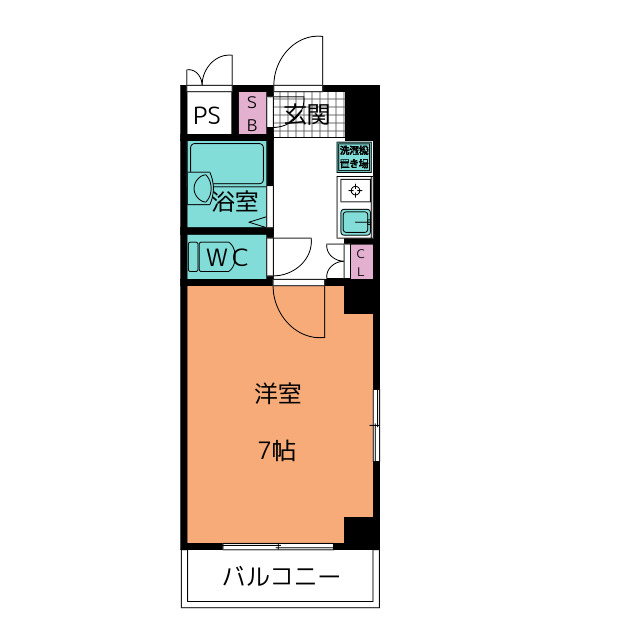 【ＳＴビル菊井の間取り】