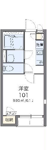 川崎市宮前区菅生のアパートの間取り