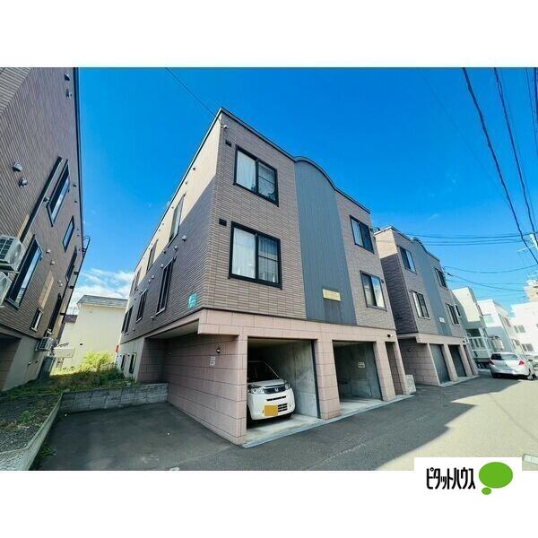 北海道札幌市白石区菊水八条３（アパート）の賃貸物件の外観