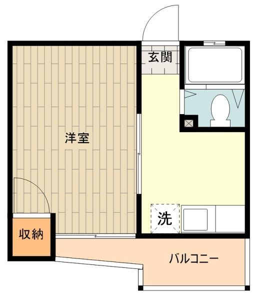 立川市高松町のマンションの間取り