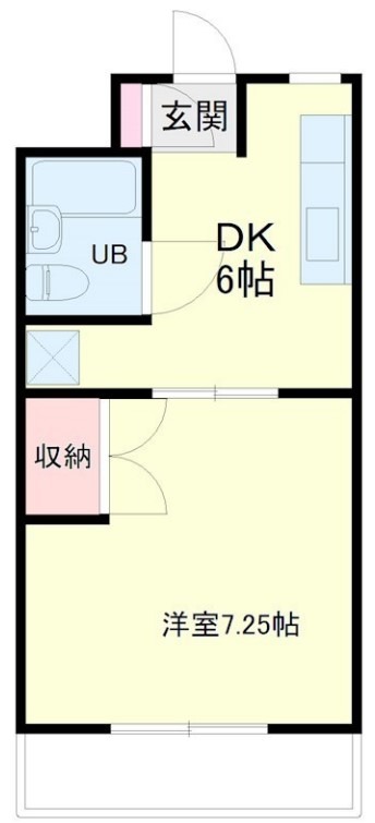 【浜松市中央区葵西のマンションの間取り】