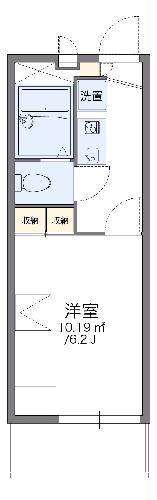 レオパレスメイフラワーの間取り