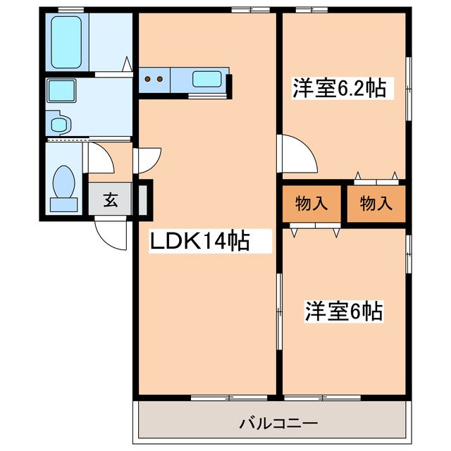 modelage IIの間取り