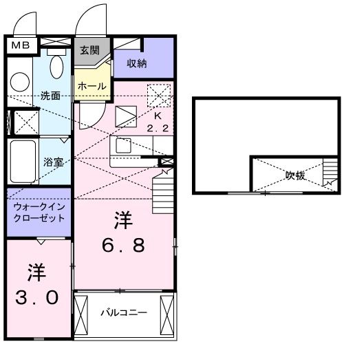 エクストラ　ステージ　IIの間取り