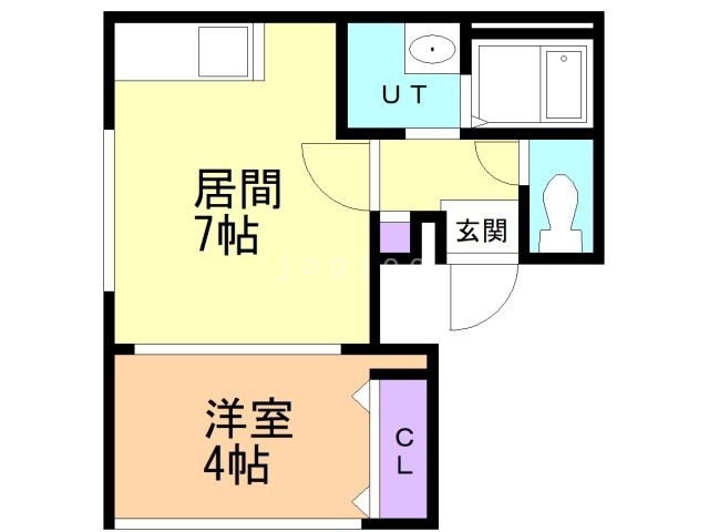 ラフィーネ南１５条の間取り