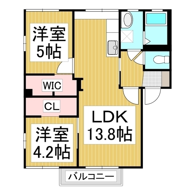 フレグランス湯坂　Ｃ棟の間取り