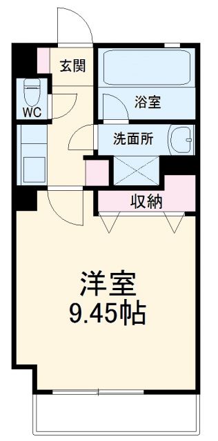 コンフォ清水の間取り