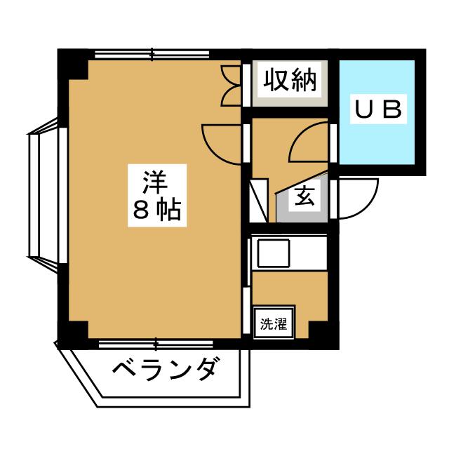 品川区荏原のマンションの間取り